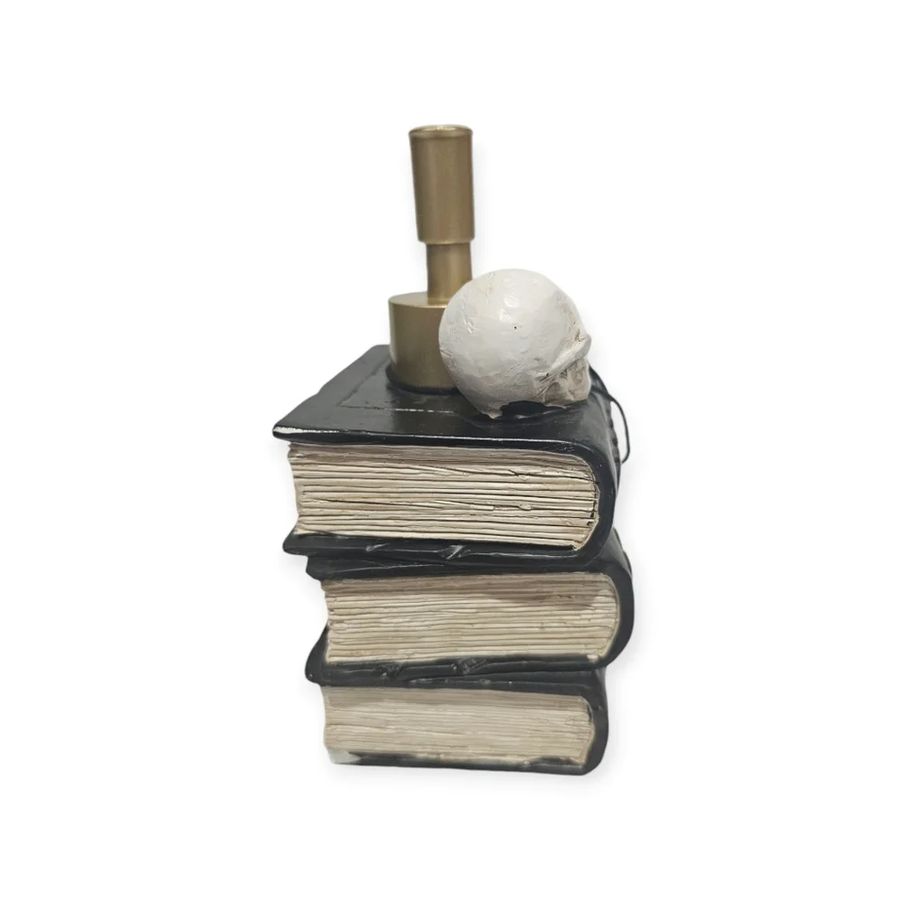 Decorative Halloween SKULL BREWS POTIONS SPELLS Books Soap Lotion Pump Dispenser
